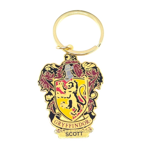 Universal Harry Potter Gryffindor Crest Keychain - Scott - Picture 1 of 2